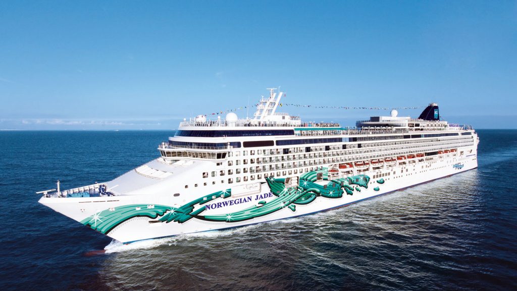 Die Norwegian Jade wird 2017 in Hamburg eingesetzt. Foto: Norwegian Cruise Line