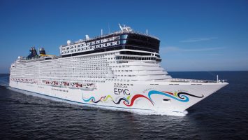 Die Norwegian Epic. Foto: Norwegian Cruise Line