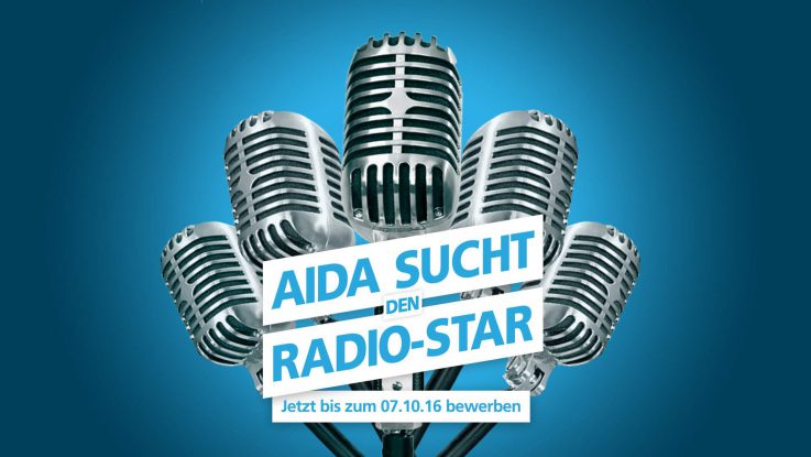 Ein AIDA Fan hat die Möglichkeit Radiostar zu werden. Foto: AIDA Cruises