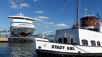 Die AIDAvita machte den Abschuss von Kiels Rekordsaison. Foto: Seehafen Kiel