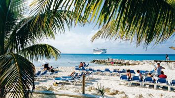 Das Privatresort Princess Cays auf Eleuthera. Foto: Carnival Cruise Line