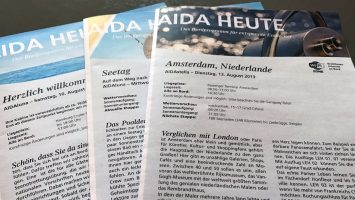 Beliebt, aber nun auf dem Prüfstand: AIDA testet Digitalausgabe ohne Print. Foto: lenthe/touristik-foto.de