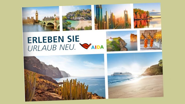 Der AIDA-Katalog wird künftig von der Agentur Fluent betreut. Foto: AIDA