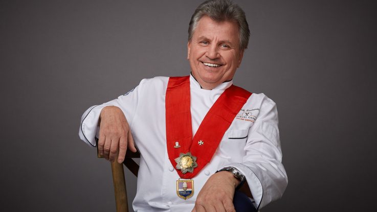 Master Chef Rudi Sodamin. Foto: Holland America Line