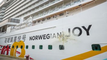 Die Norwegian Joy ist getauft. Foto: Norwegian Cruise Line