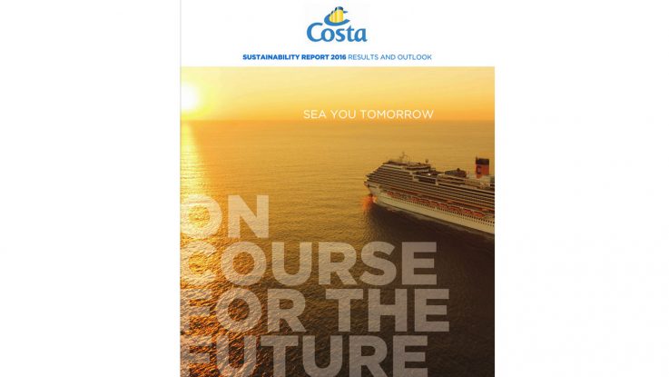 Costa stellt den neuen Nachhaltigkeitsbericht vor. Foto: Costa Kreuzfahrten