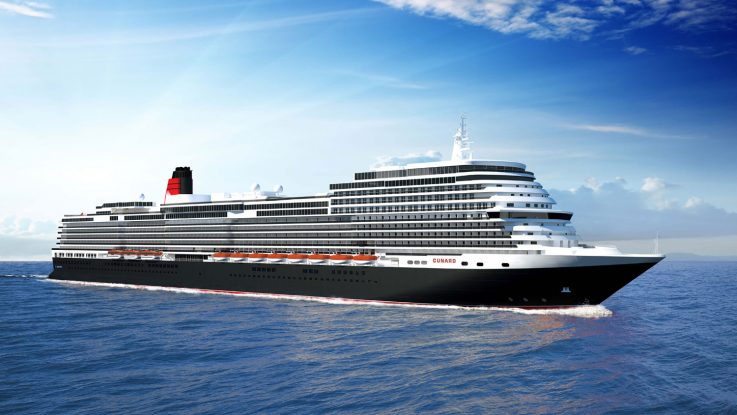 So soll das vierte Schiff der Cunard-Flotte aussehen. Illustration: Cunard