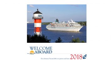 Mit dem neuen Welcome Aboard Magazin ist auch der Kalender 2018 erschienen. Foto: Welcome Aboard