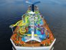 Der neue Wasserpark WaterWorks an Bord der Carnival Elation. Foto: Carnival