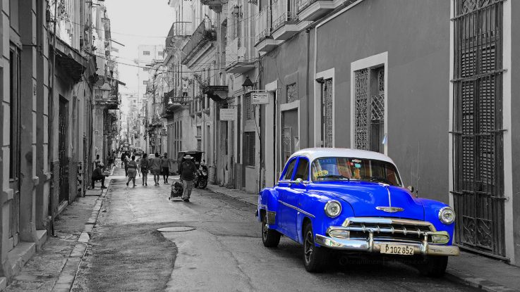 In den Strassen von Havanna. / Foto: Oliver Asmussen/oceanliner-pictures.com