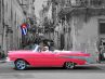 Oldtimer mit Kuba Flagge Havanna. / Foto: Oliver Asmussen/oceanliner-pictures.com