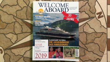 Welcome Aboard cover 2019 / Foto: Oliver Asmussen/oceanliner-pictures.com