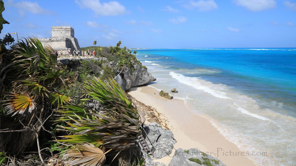 Tulum Maya-Ruinen mit Strand, Mexico / Foto: Oliver Asmussen/oceanliner-pictures.com